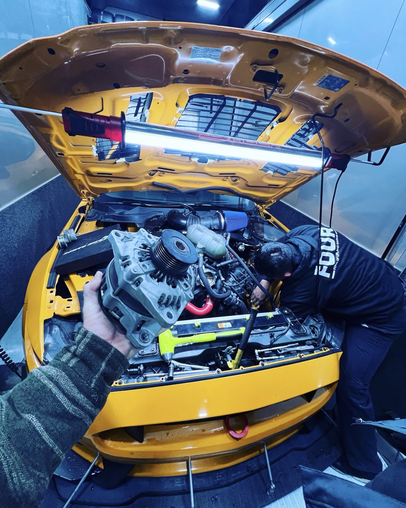 BVI GT350 track build photo