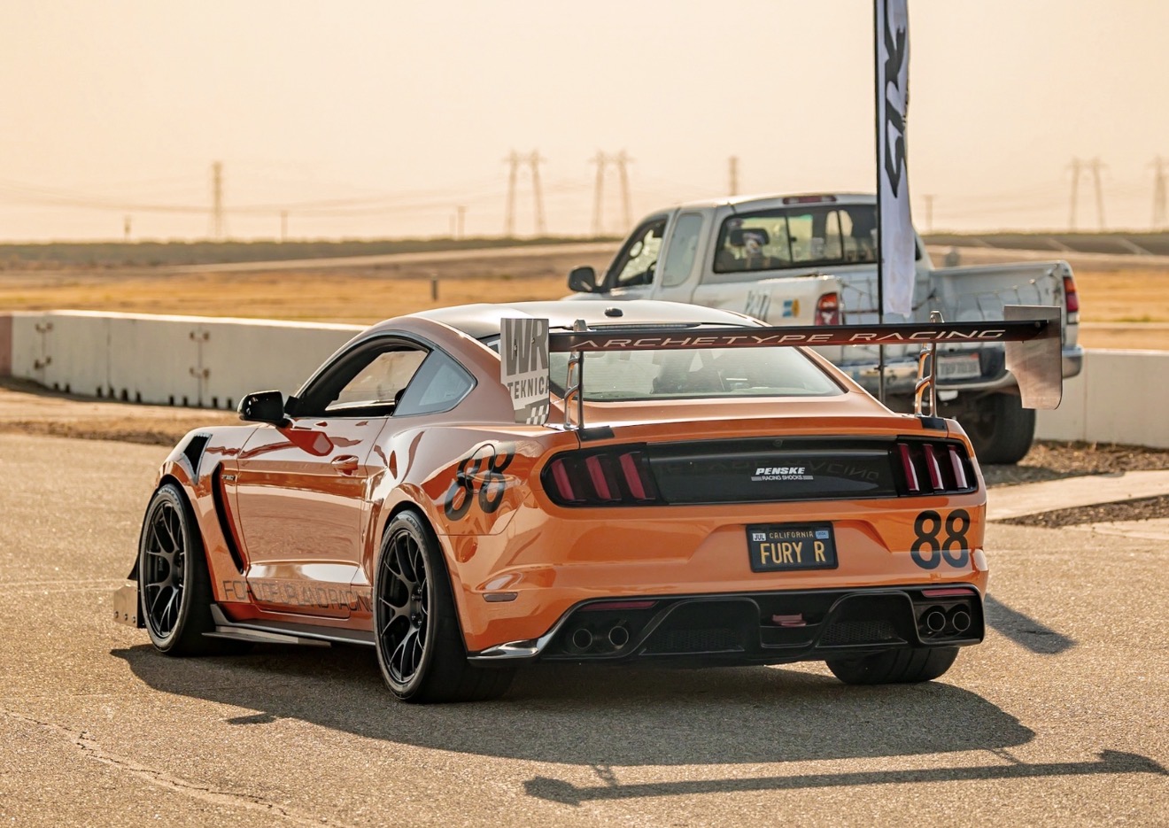 BVI GT350 track build photo